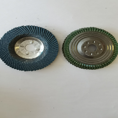 Disque d'aileron d'oxyde d'aluminium de 6 pouces autour de roue de l'aileron T27 pour l'acier inoxydable